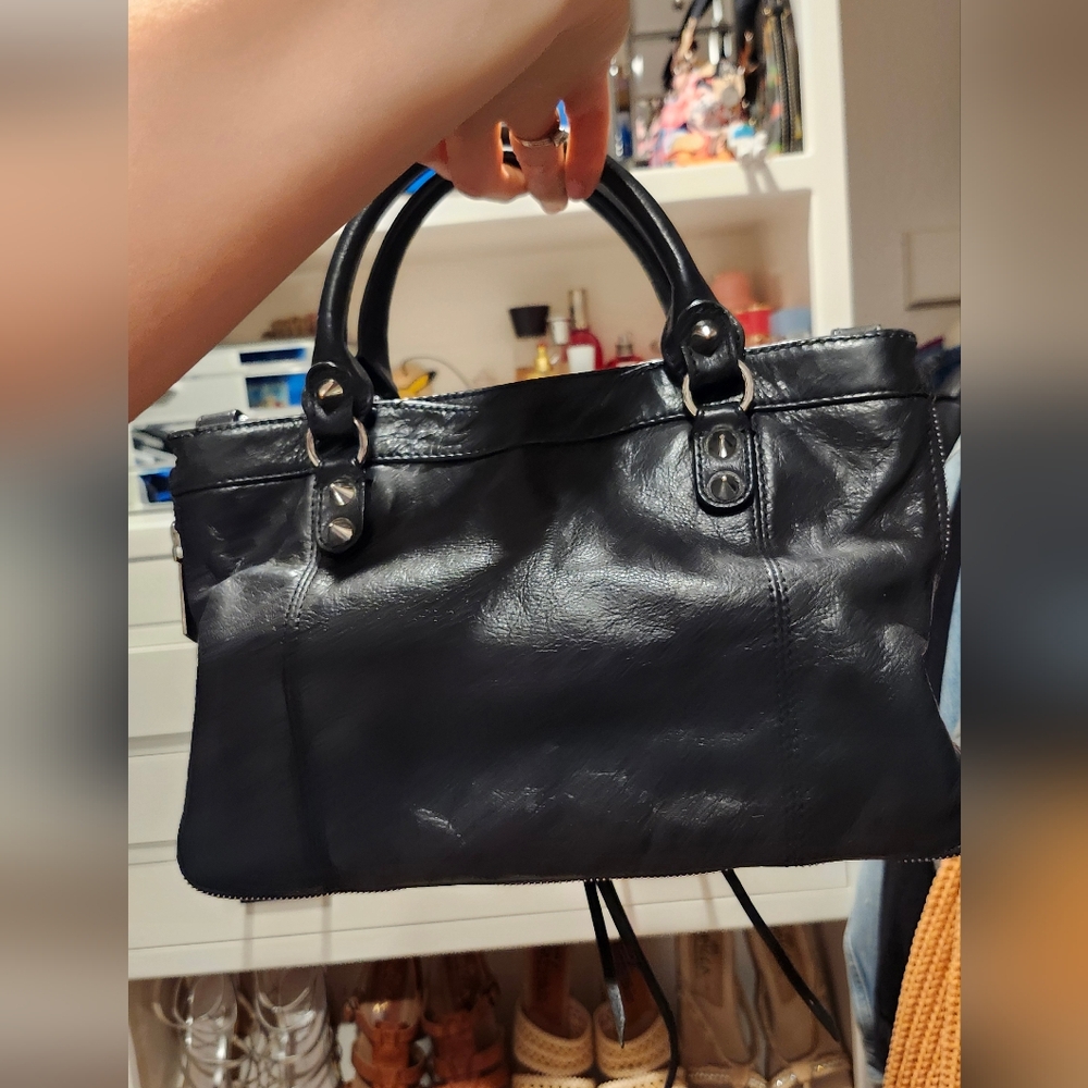 Sam Edelman Black Leather Handbag - Picture 3 of 8
